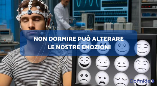 Non dormire può alterare le nostre emozioni, secondo uno studio