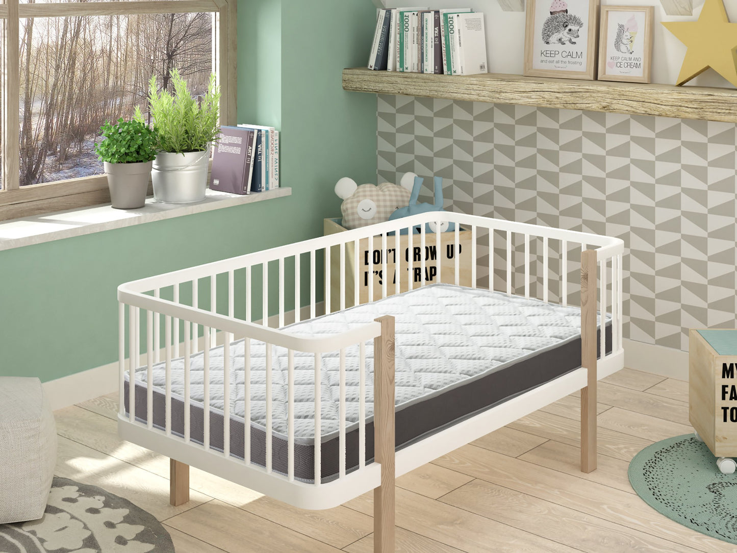 Materasso per culla memory foam BabyBed