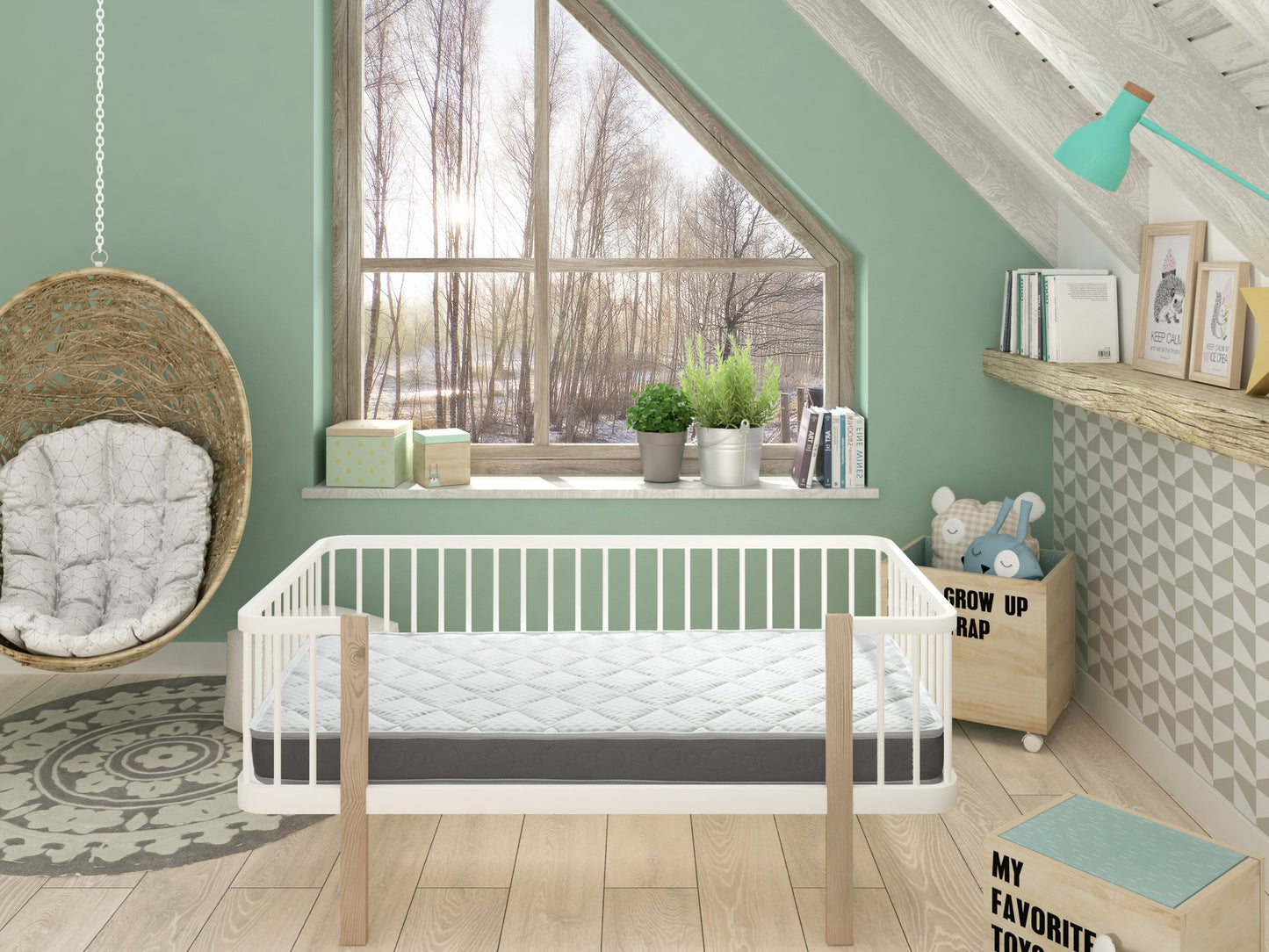 Materasso per culla memory foam BabyBed