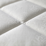 Tessuto Jacquard Naturale in Cotone e Lino
